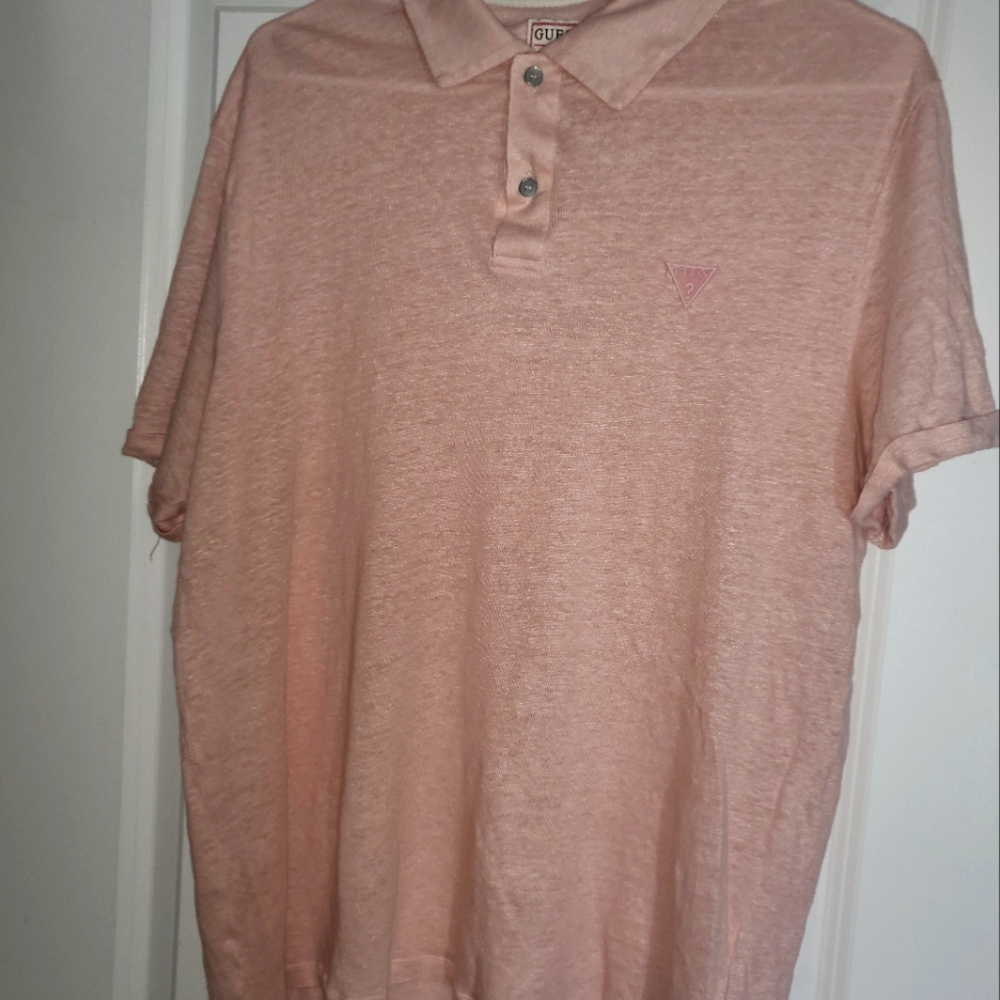 Guess Pink Polo